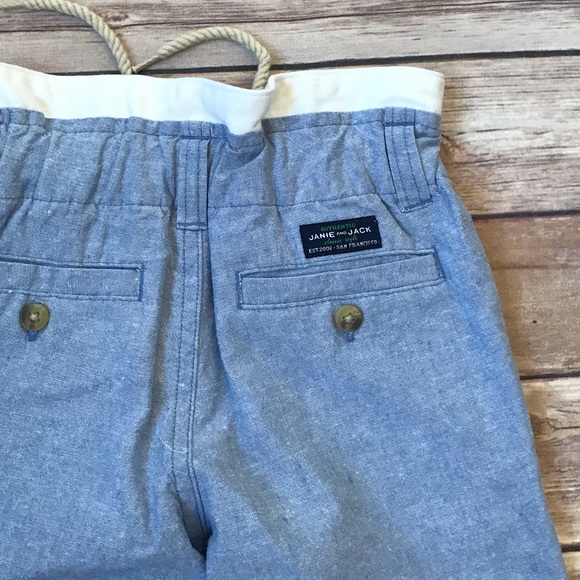 Janie & Jack Light Blue Casual Pants - Picture 5 of 5
